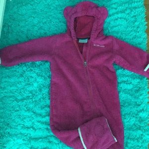 Fleece snowsuit